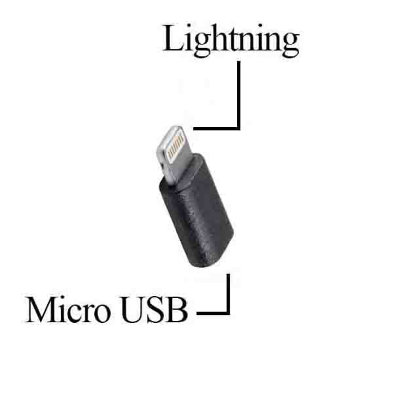تبدیل Remax MicroUSB To Lightning بسته 10 عددی