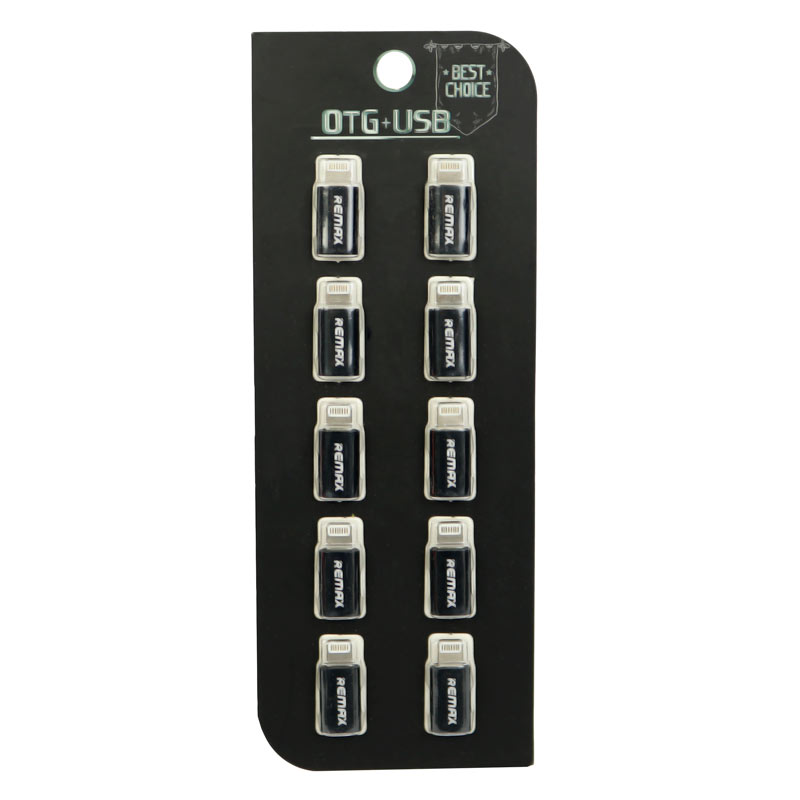 تبدیل Remax MicroUSB To Lightning بسته 10 عددی