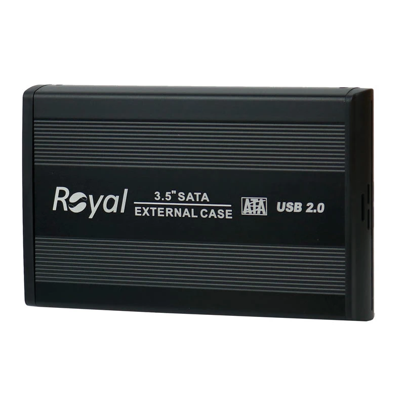 باکس هارد 3.5 اینچی HDD رویال ET-H3521 + آداپتور