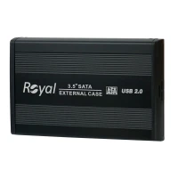 باکس هارد 3.5 اینچی HDD رویال ET-H3521 + آداپتور