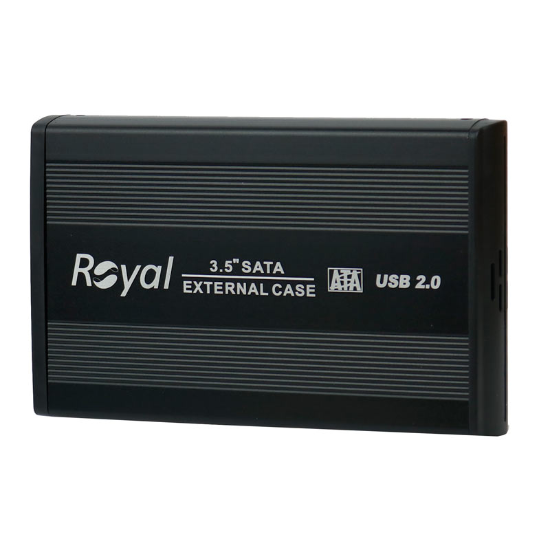 باکس هارد 3.5 اینچی HDD رویال ET-H3521 + آداپتور
