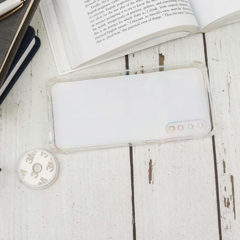 قاب محافظ لنزدار رزین طرح دختر پاپ سوکت دار Samsung A50