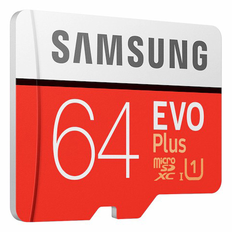 رم میکرو 64 گیگ سامسونگ Samsung Evo Plus U1 C10 100MB/s + خشاب