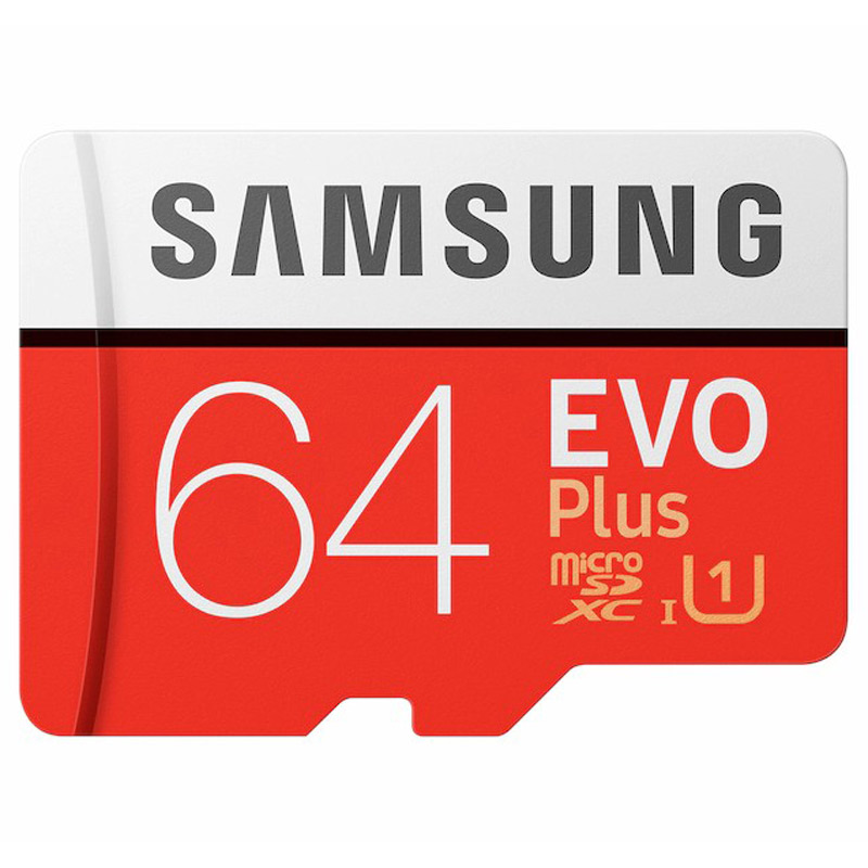 رم میکرو 64 گیگ سامسونگ Samsung Evo Plus U1 C10 100MB/s + خشاب
