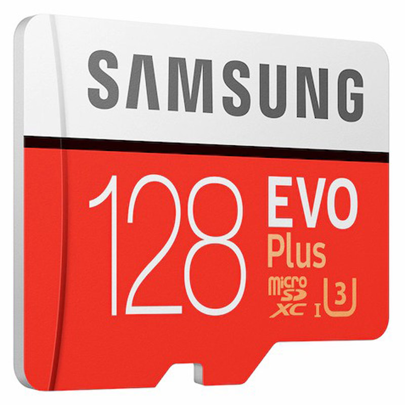 رم میکرو 128 گیگ سامسونگ Samsung Evo Plus U3 C10 100MB/s + خشاب