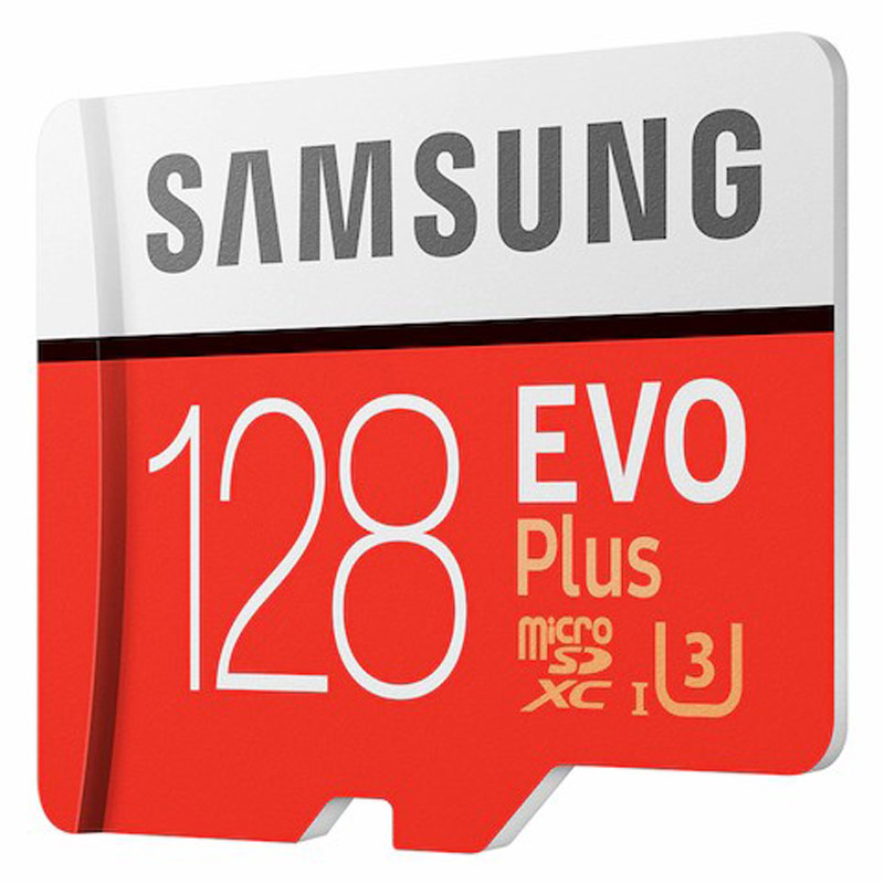 رم میکرو 128 گیگ سامسونگ Samsung Evo Plus U3 C10 100MB/s + خشاب