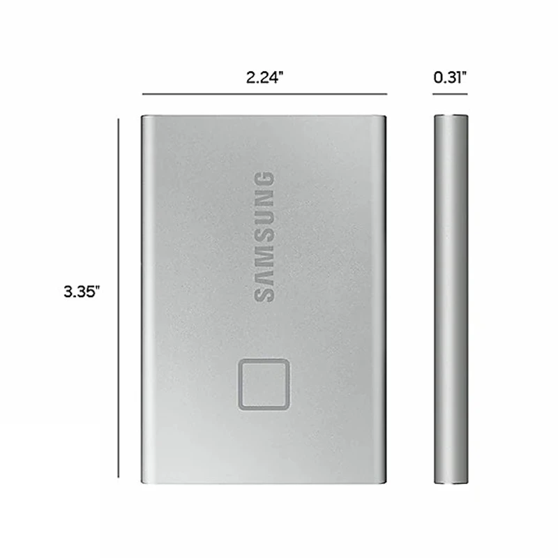 حافظه اکسترنال SSD سامسونگ Samsung T7 Touch 1TB