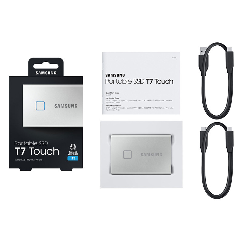 حافظه اکسترنال SSD سامسونگ Samsung T7 Touch 1TB