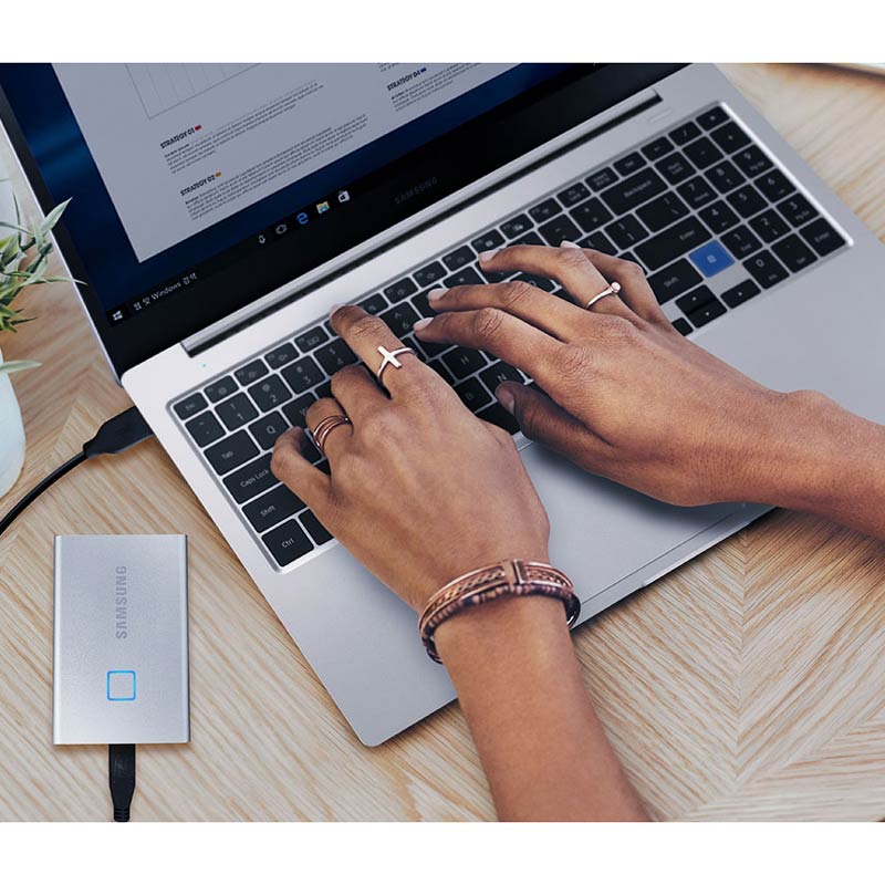 حافظه اکسترنال SSD سامسونگ Samsung T7 Touch 1TB