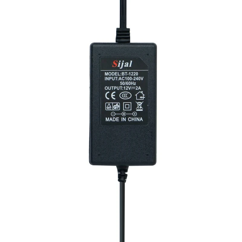 آداپتور دوربین مداربسته 12 ولت 2 آمپر Sijal BT-1220