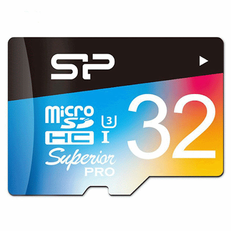 رم میکرو 32 گیگ سیلیکون پاور Silicon Power Superior Pro U3 C10 100MB/s + خشاب