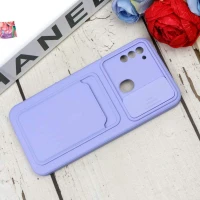 قاب سیلیکونی جاکارتی دار محافظ لنزکشویی Samsung A11
