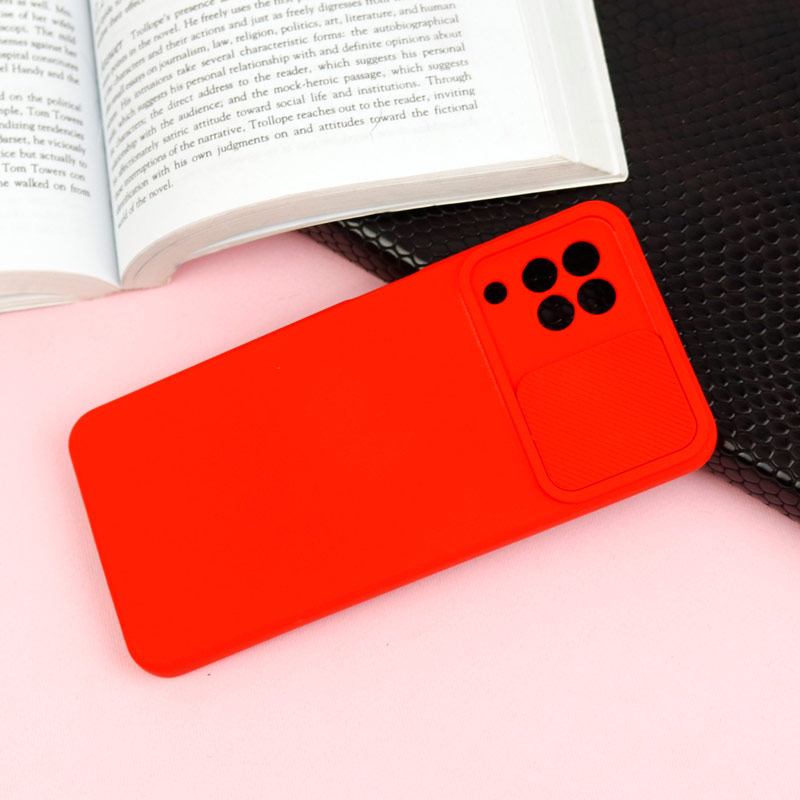 قاب سیلیکونی محافظ لنزدار کشویی سامسونگ A22 4G