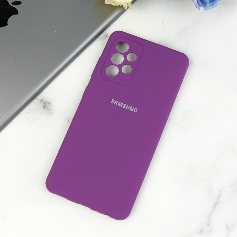 قاب محافظ لنزدار سیلیکونی اصلی زیر بسته Samsung A52