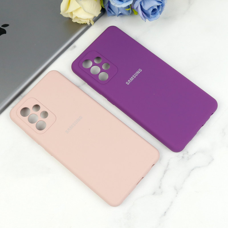 قاب محافظ لنزدار سیلیکونی اصلی زیر بسته Samsung A52