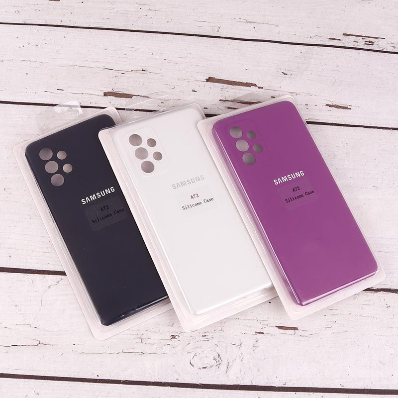 قاب محافظ لنزدار سیلیکونی اصلی زیر بسته Samsung A72