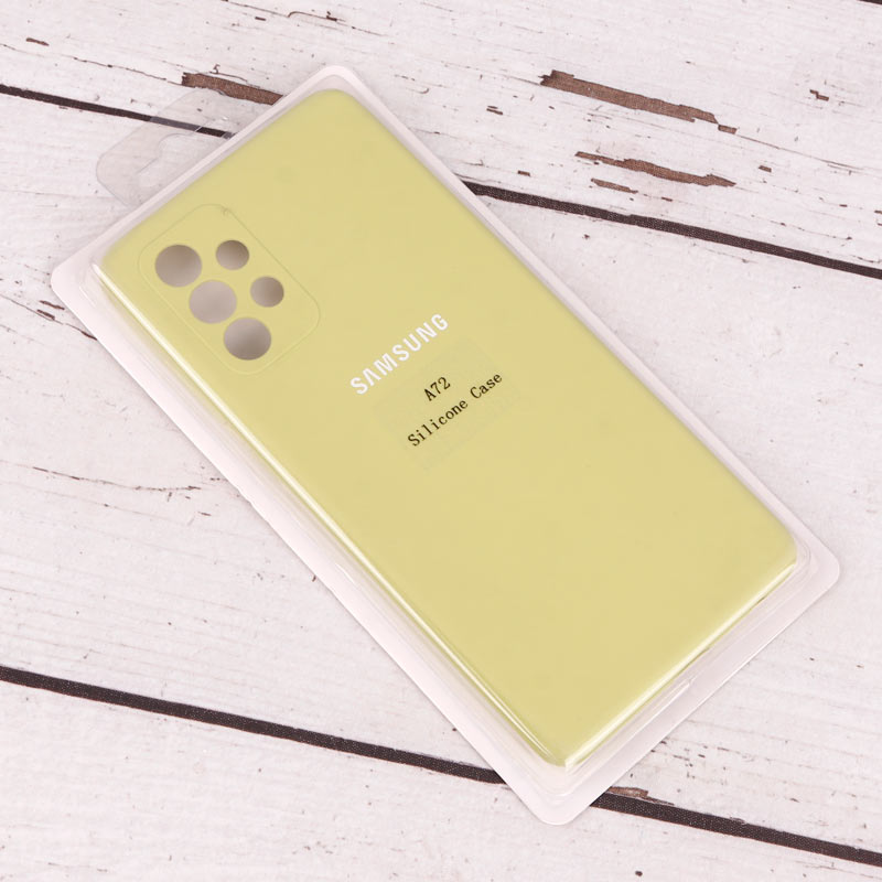 قاب محافظ لنزدار سیلیکونی اصلی زیر بسته Samsung A72
