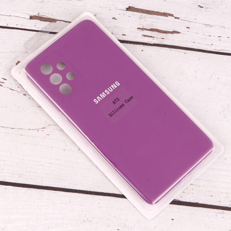 قاب محافظ لنزدار سیلیکونی اصلی زیر بسته Samsung A72