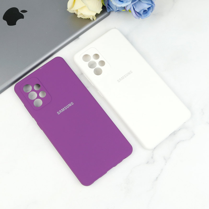 قاب محافظ لنزدار سیلیکونی اصلی زیر بسته Samsung A72