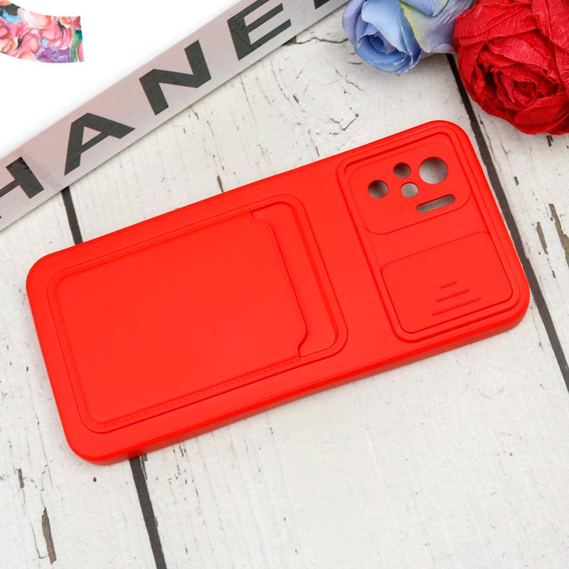 قاب سیلیکونی جاکارتی دار محافظ لنزکشویی Xiaomi Redmi Note 10 4G
