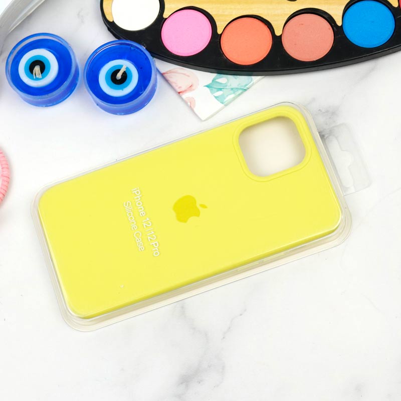 قاب سیلیکونی اصلی زیربسته آیفون iPhone 12 Pro