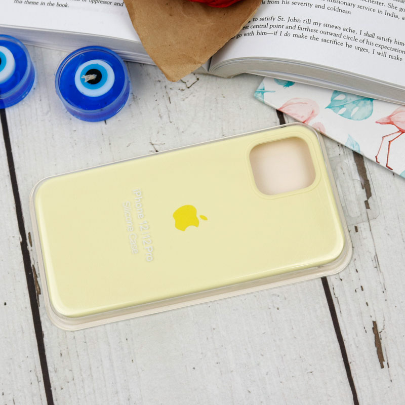 قاب سیلیکونی اصلی زیربسته آیفون iPhone 12 Pro