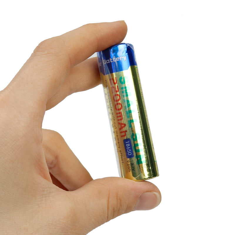 باتری لیتیوم استوانه ای Small Sun 18650 2200mAh