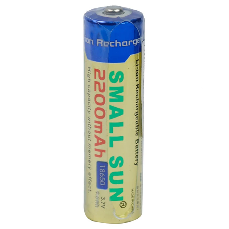 باتری لیتیوم استوانه ای Small Sun 18650 2200mAh