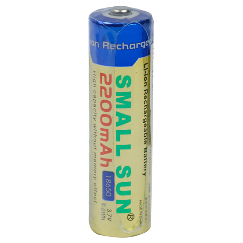 باتری لیتیوم استوانه ای Small Sun 18650 2200mAh