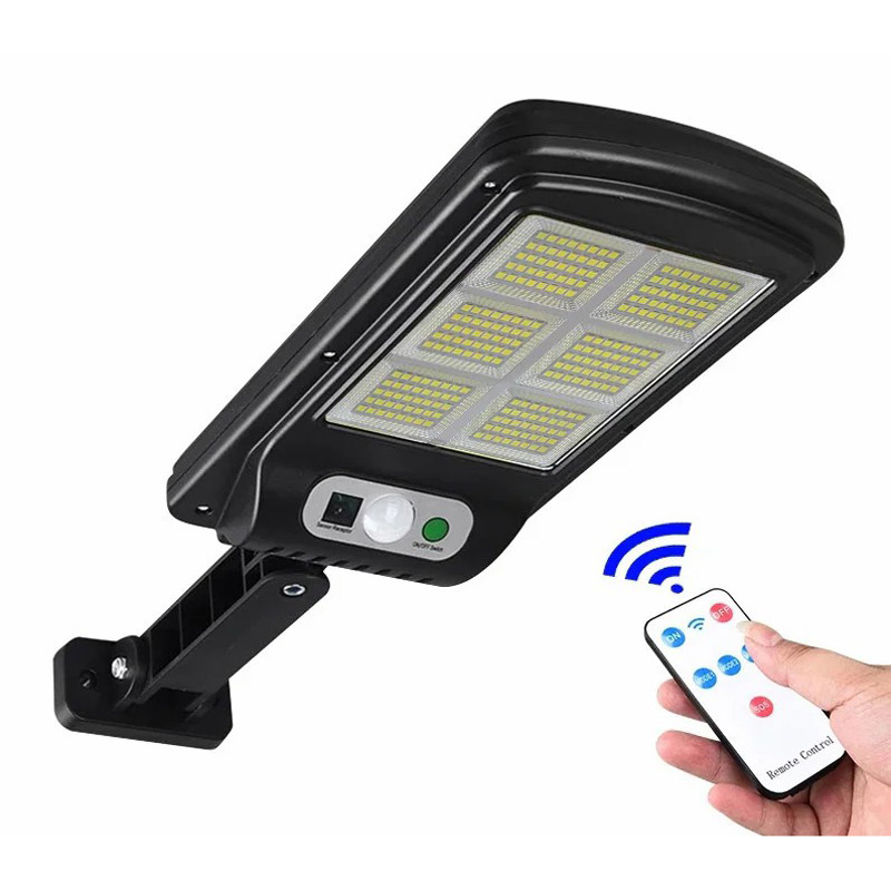 چراغ دیواری سنسوردار خورشیدی Solar Sensor Light BK-320-SMD + ریموت کنترل