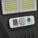 چراغ دیواری سنسوردار خورشیدی Solar Sensor Light BK-320-SMD + ریموت کنترل