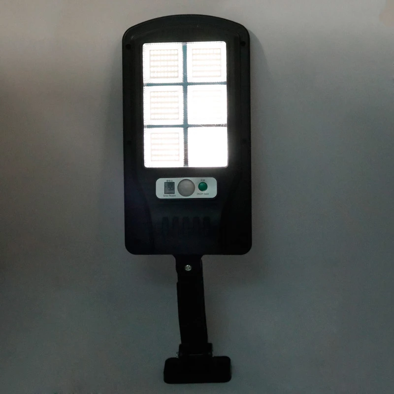 چراغ دیواری سنسوردار خورشیدی Solar Sensor Light BK-320-SMD + ریموت کنترل