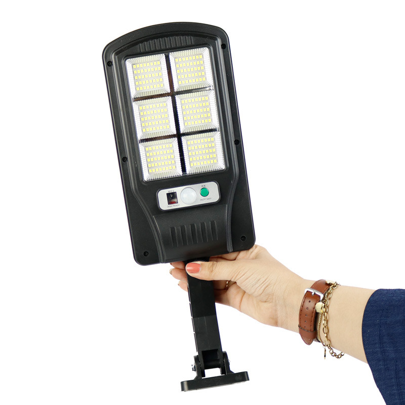 چراغ دیواری سنسوردار خورشیدی Solar Sensor Light BK-320-SMD + ریموت کنترل