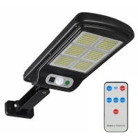 چراغ دیواری سنسوردار خورشیدی Solar Sensor Light BK-320-SMD + ریموت کنترل