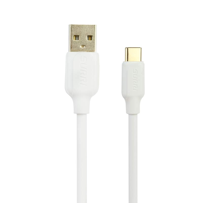 کابل تایپ سی فست شارژ سیلیکونی Surri 2m شرینک