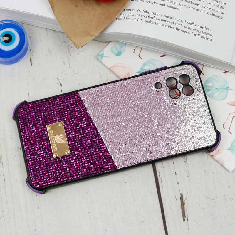 قاب شاینی Swarovski دو رنگ سامسونگ A12