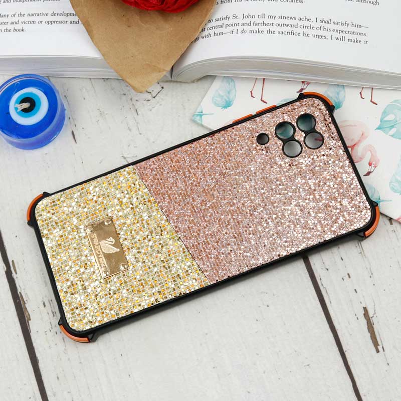قاب شاینی Swarovski دو رنگ سامسونگ A22 4G