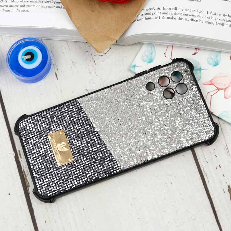 قاب شاینی Swarovski دو رنگ سامسونگ A22 4G