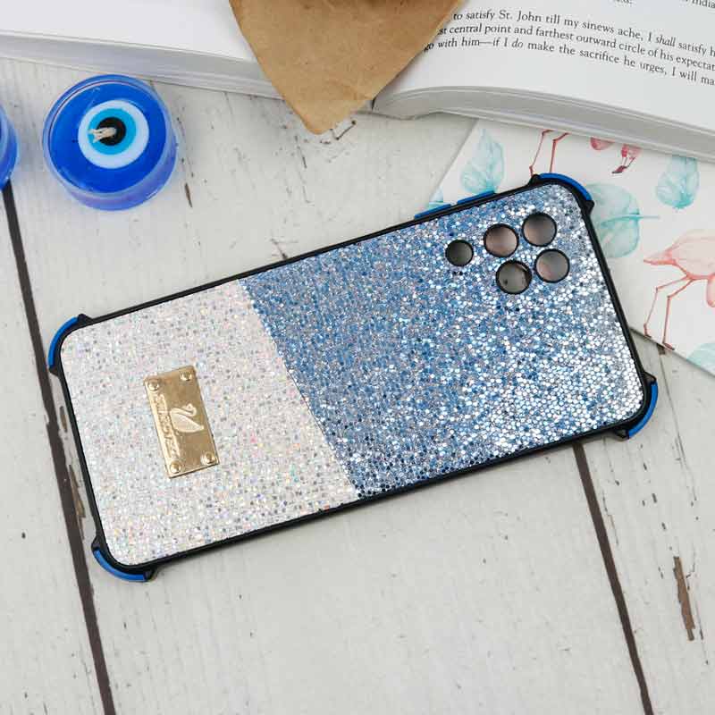قاب شاینی Swarovski دو رنگ سامسونگ A22 4G