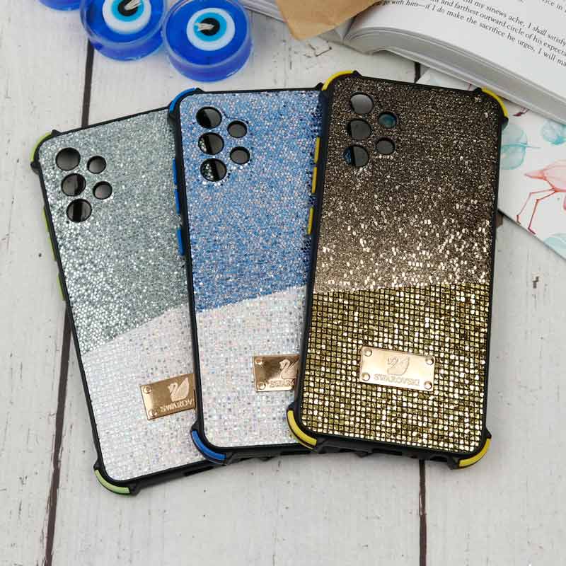 قاب شاینی Swarovski دو رنگ سامسونگ A32 4G