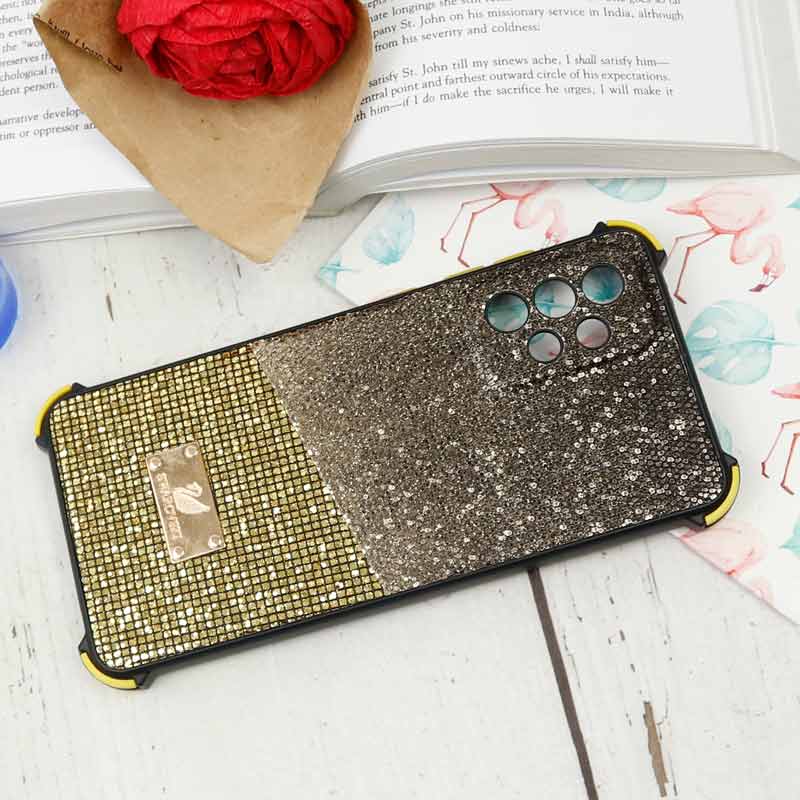 قاب شاینی Swarovski دو رنگ سامسونگ A72 5G