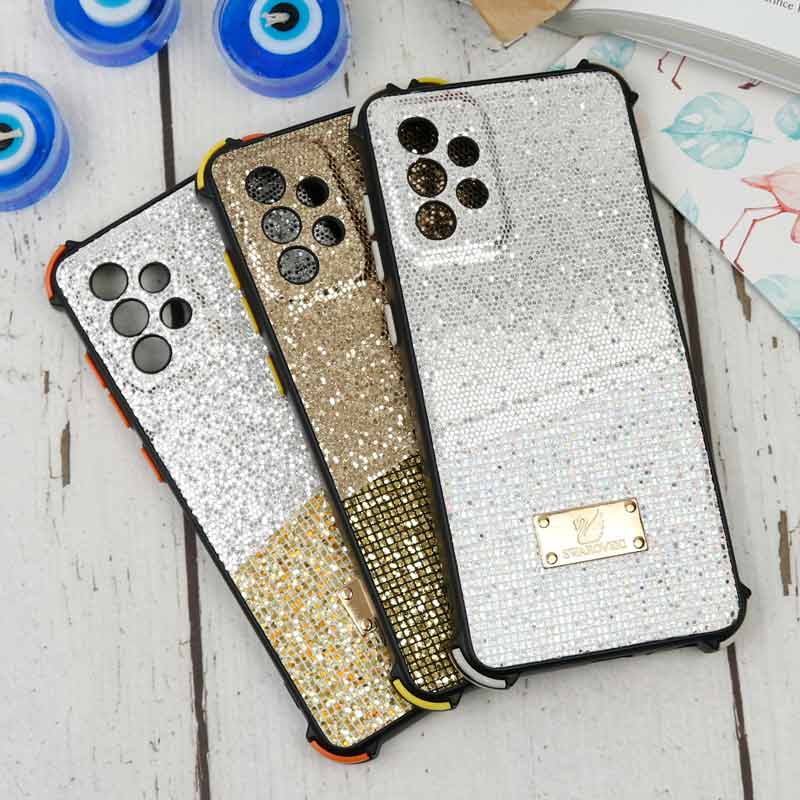قاب شاینی Swarovski دو رنگ سامسونگ A72 5G