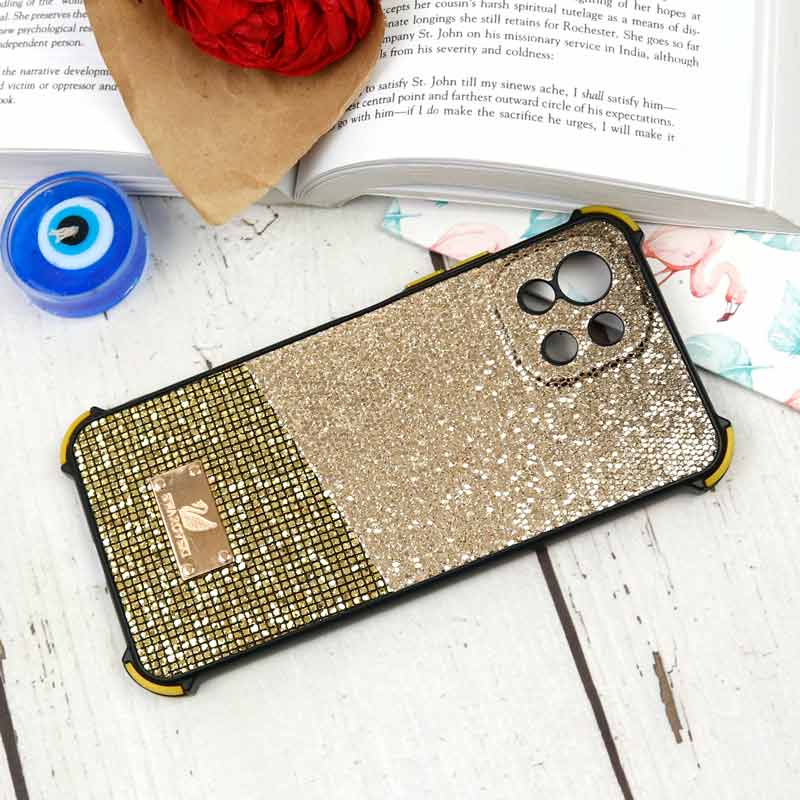 قاب شاینی Swarovski دو رنگ شیائومی Mi 11 Lite