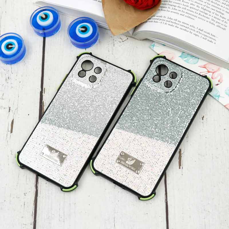قاب شاینی Swarovski دو رنگ شیائومی Mi 11 Lite