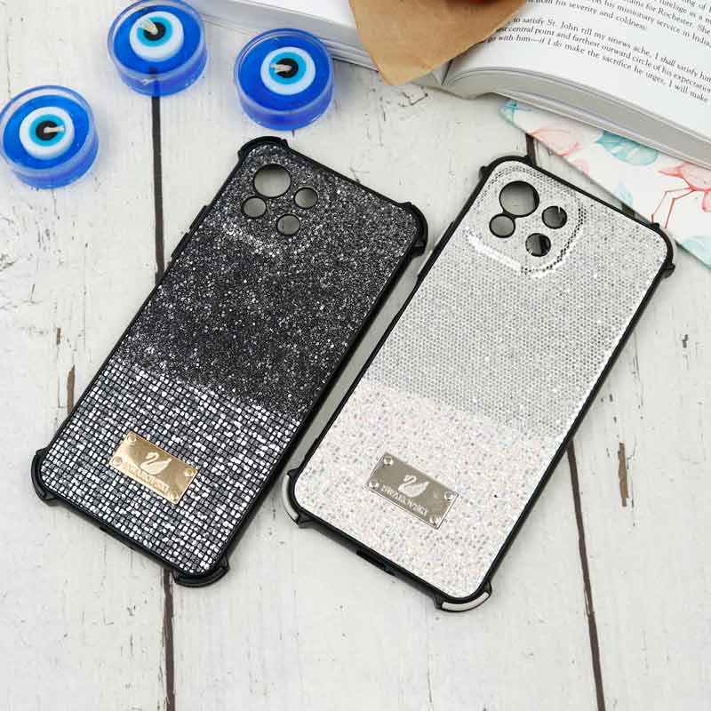 قاب شاینی Swarovski دو رنگ شیائومی Mi 11 Lite