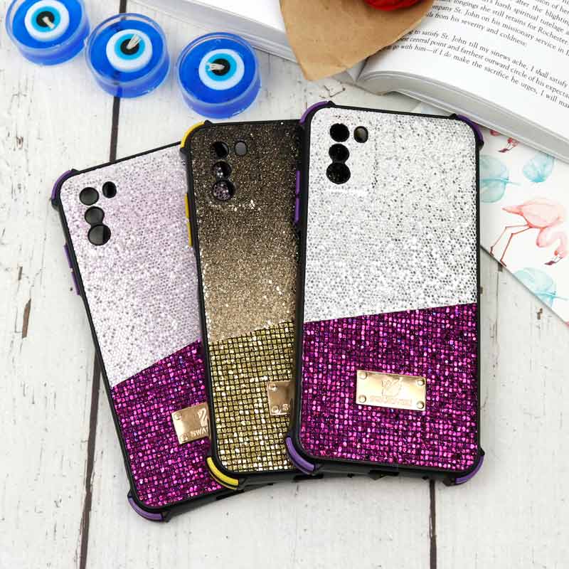 قاب شاینی Swarovski دو رنگ شیائومی Poco M3