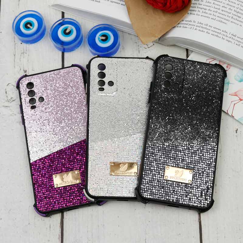 قاب شاینی Swarovski دو رنگ شیائومی Redmi 9T