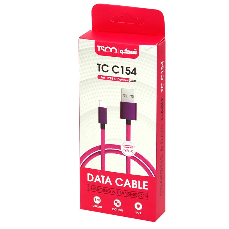 کابل TSCO TC C154 2.1A Type-C 1m