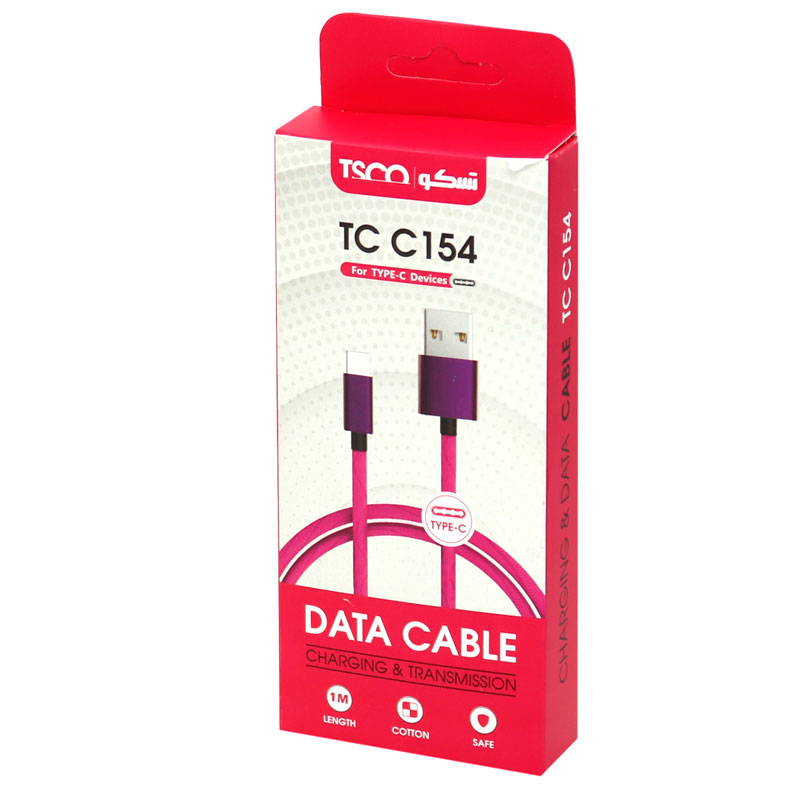کابل TSCO TC C154 2.1A Type-C 1m