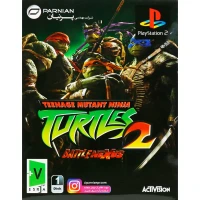 بازی Teenage Mutant Ninja Turtles 2 Battle Nexus پرنیان مناسب برای PS2